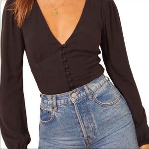 Reformation Nell Blouse